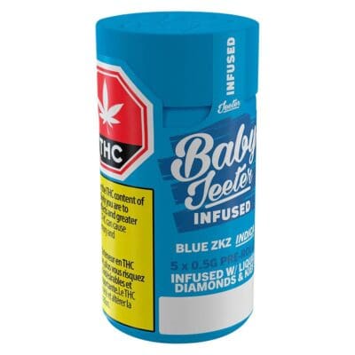 Jeeter Baby Jeeter Blue ZKZ Infused Pre-rolls