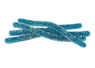 Strings Sour Blue Berries Live Rosin Gummies (1:1 CBN/THC)