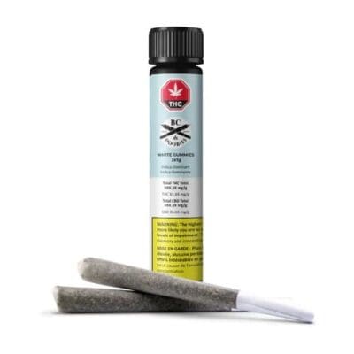 BC Doobies White Gummies Pre-rolls